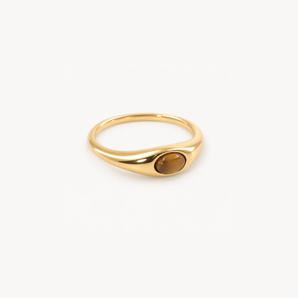 tigers eye ring