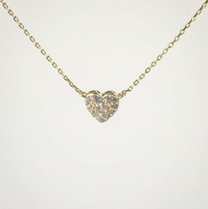 Meideya jewelry little heart pendant necklace