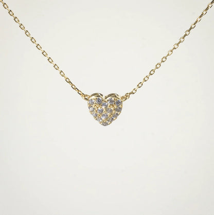Little heart pendant necklace