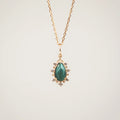 Meideya Jewelry Malachite Empress Necklace