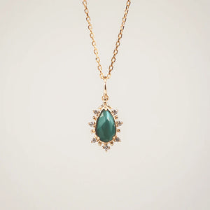 Meideya Jewelry Malachite Empress Necklace