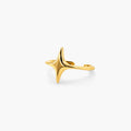Minimalist Gold Plated Star Ring – Hypoallergenic 316L