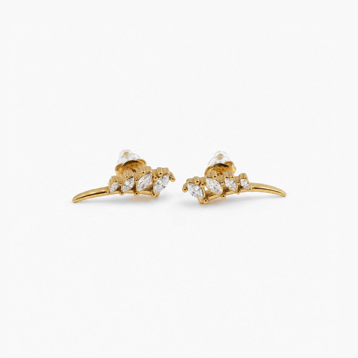 Diamond ear climber