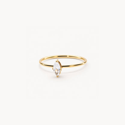 Marquise Cut Solitaire Ring