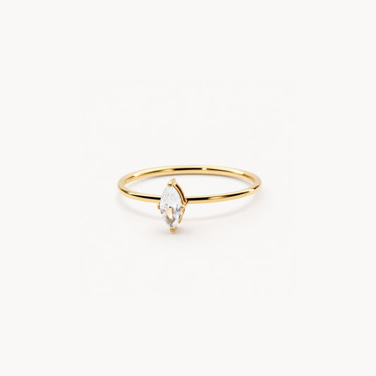 Marquise Cut Solitaire Ring