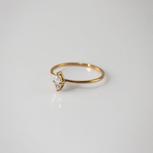 Meideya Jewelry Marquise Cut Solitaire Ring