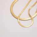 Mata Snake Chain Necklace – Waterproof Gold Plated Stainless Steel