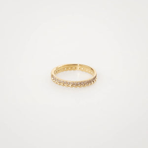 Milgrain Half Eternity Band Ring