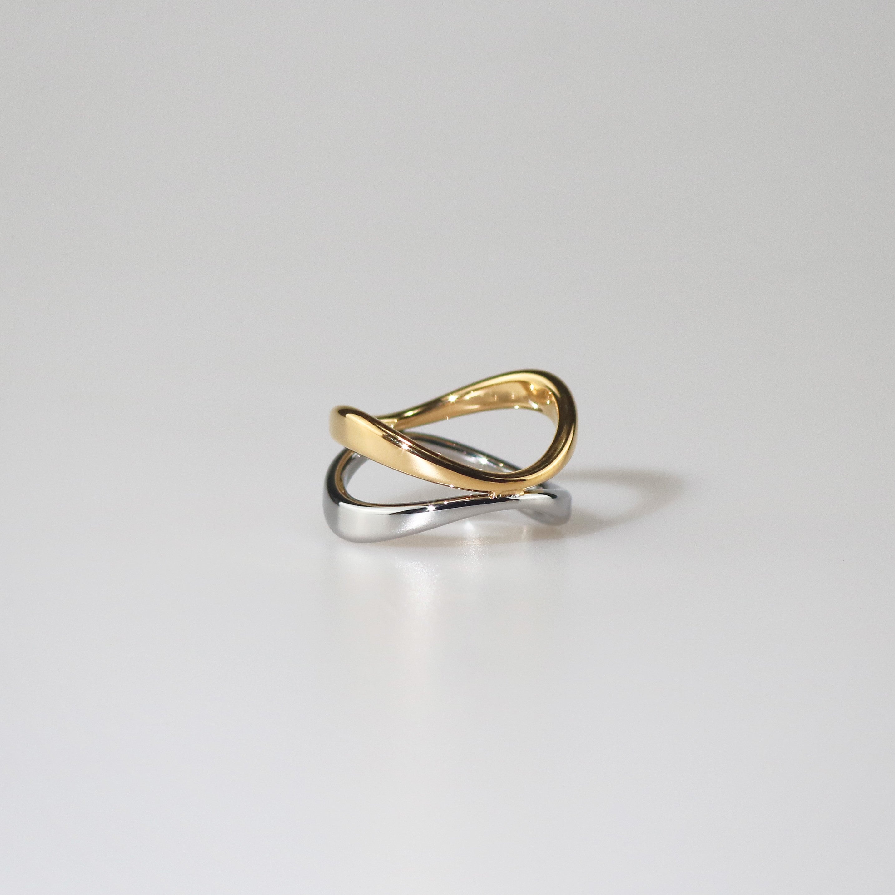 Meideya Jewelry Mixed Metal Harmony Ring