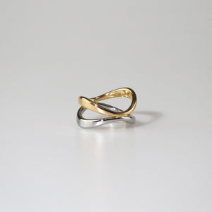 Meideya Jewelry Mixed Metal Harmony Ring