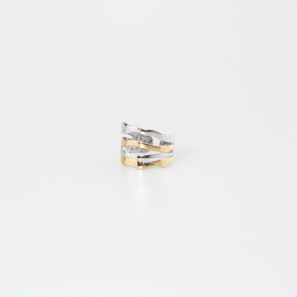 Mixed Multi Row Hammered-Ring