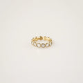Mother of Pearl Eternity-Ring