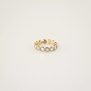 Mother of Pearl Eternity-Ring