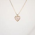 Mother of Pearl Heart Necklace