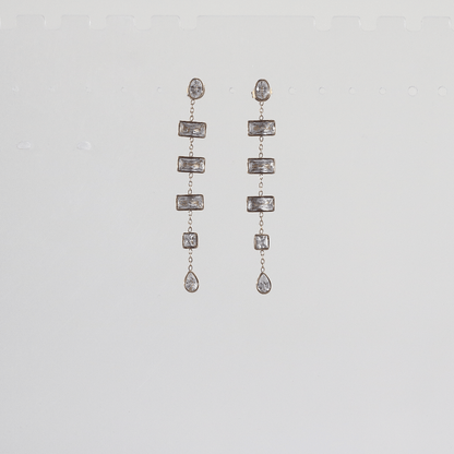 Multi-shape Drop Earrings