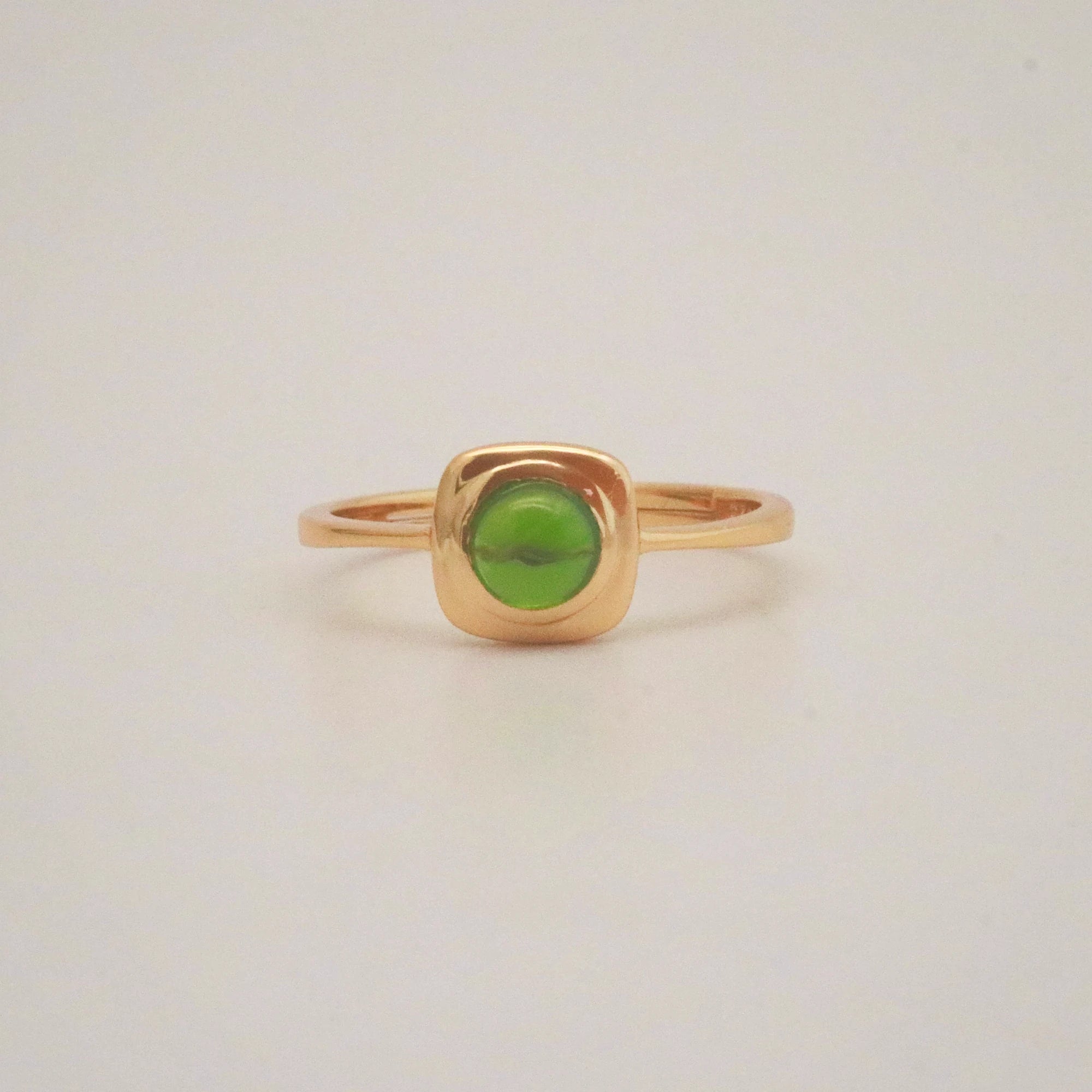 emerald gemtstone ring