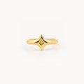North Star Ring — Waterproof Tarnish-Free 18k Gold