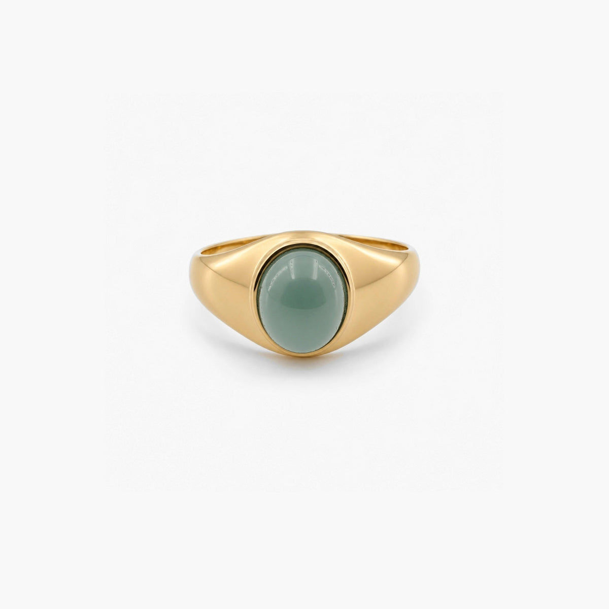 Oval Jade Ring