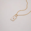 Waterproof Dainty Poker Ace Necklace