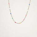 Rainbow Chain Necklace