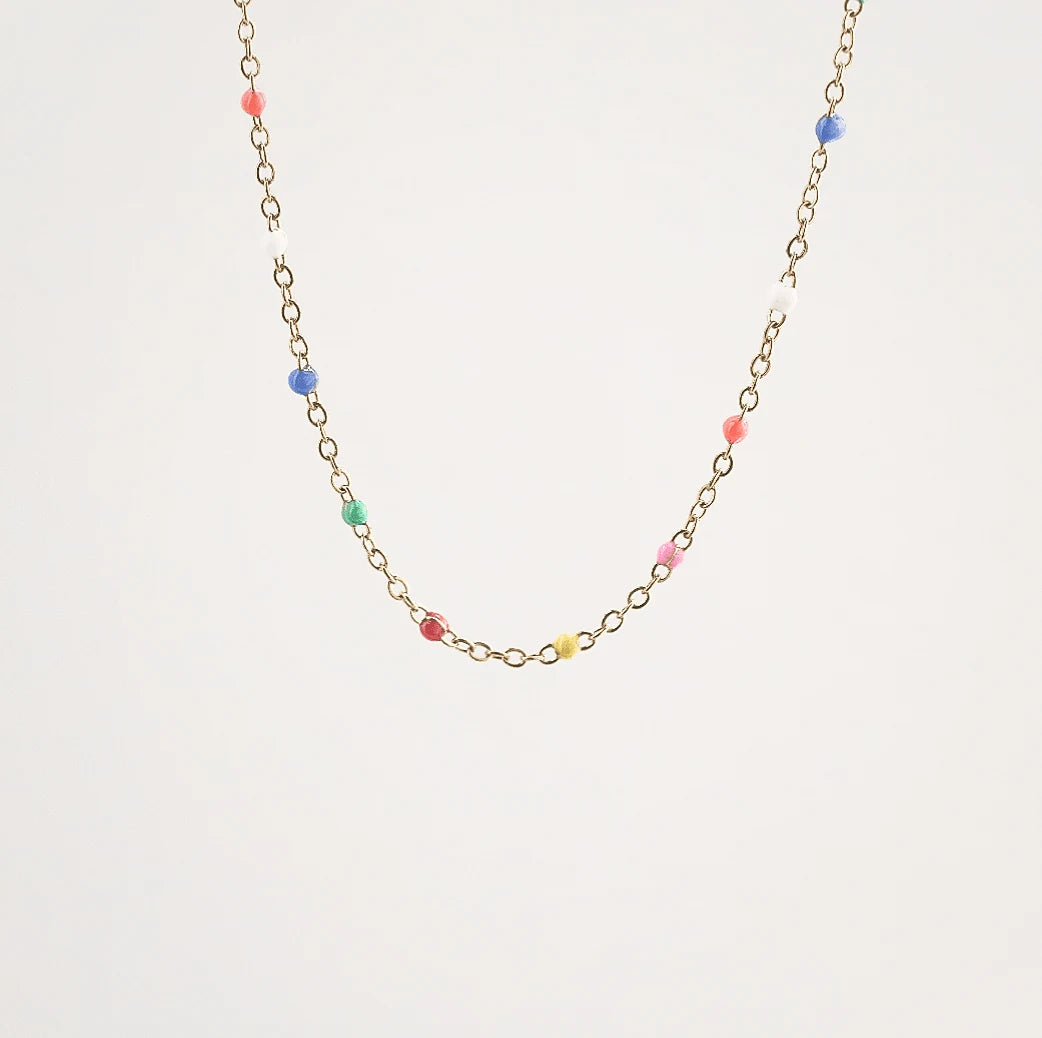 Rainbow Chain Necklace