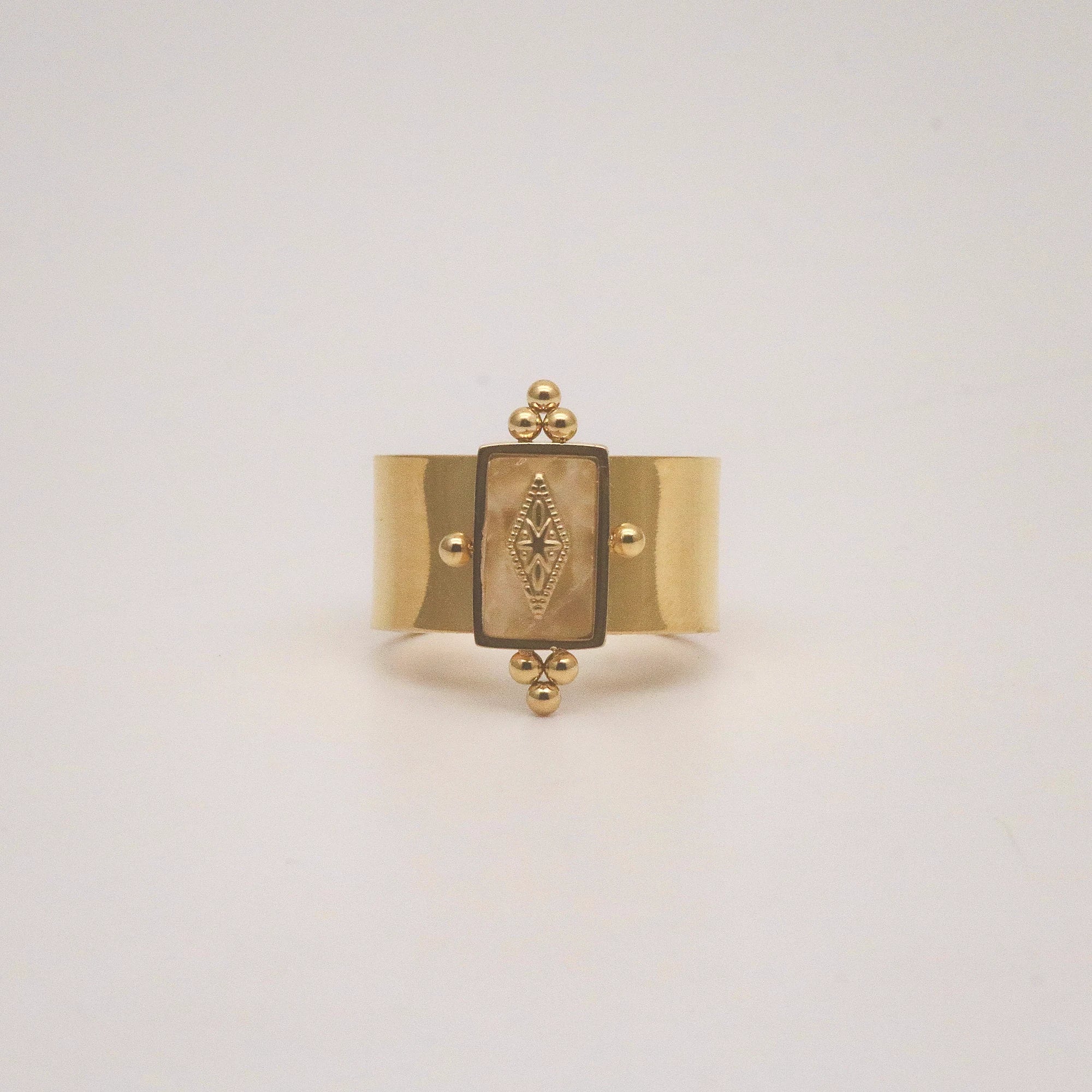 royal knight ring band open ring