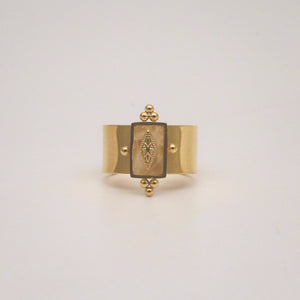 royal knight ring band open ring