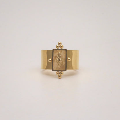 royal knight ring band open ring