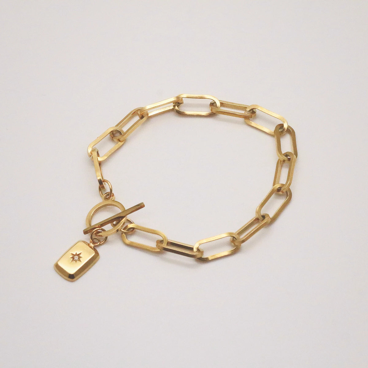 starburst toggle bracelet