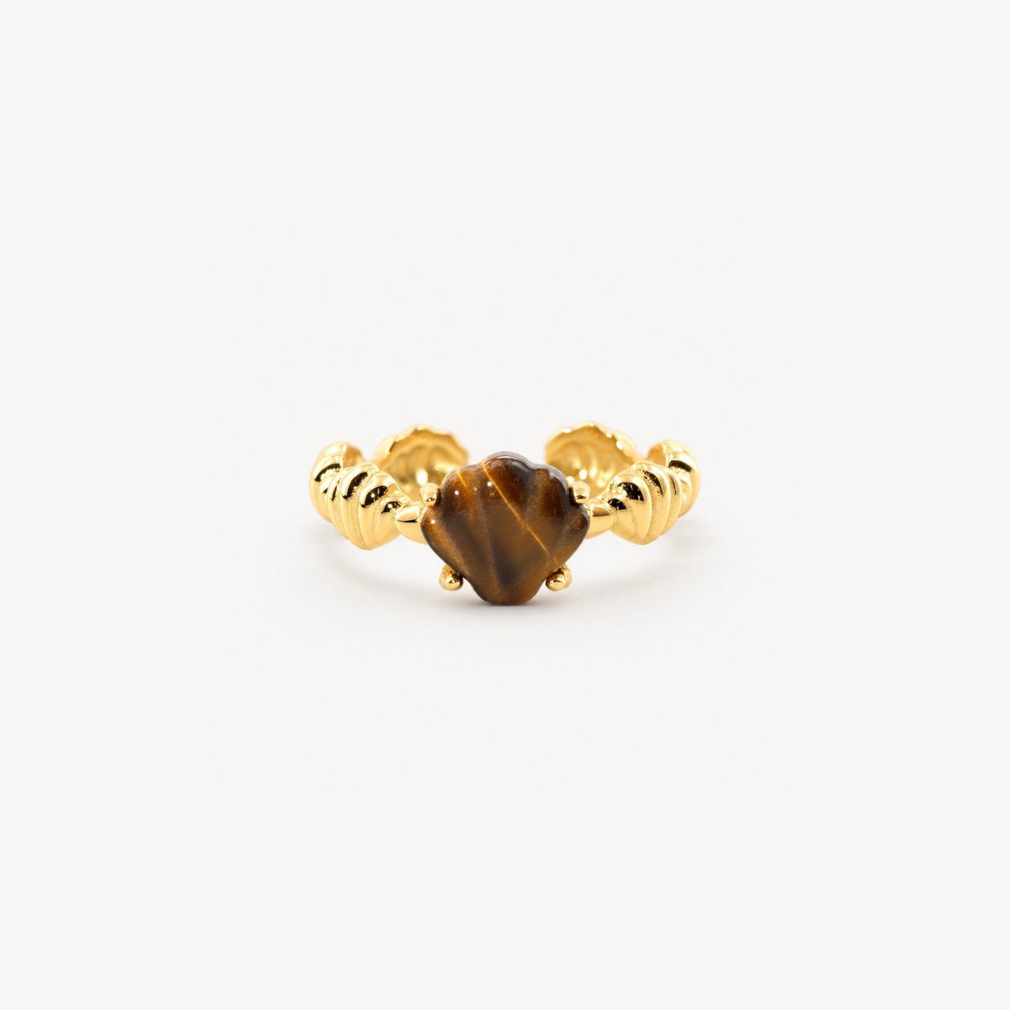 Ocean Spirit Ring, 18k gold-plated