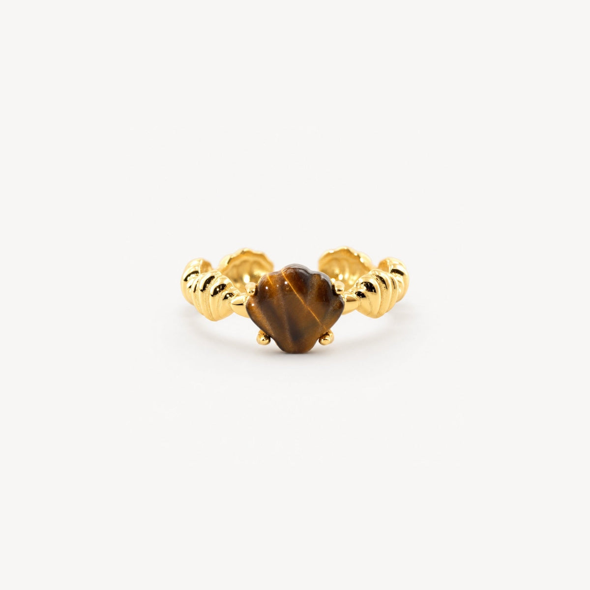 Ocean Spirit Ring, 18k gold-plated