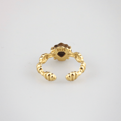 Ocean Spirit Ring, 18k gold-plated