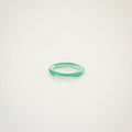 Mint Green Jade Stacking Ring – Hypoallergenic 316L