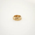 Waterproof Gold Plated Fidget Ring – Hypoallergenic Spinner