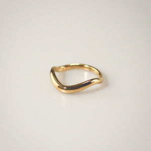Meideya Jewelry Single Wave Ring