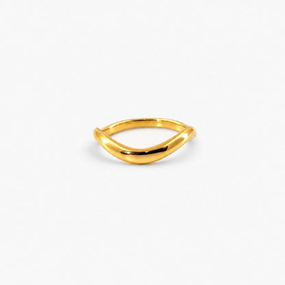 Single Wave Ring