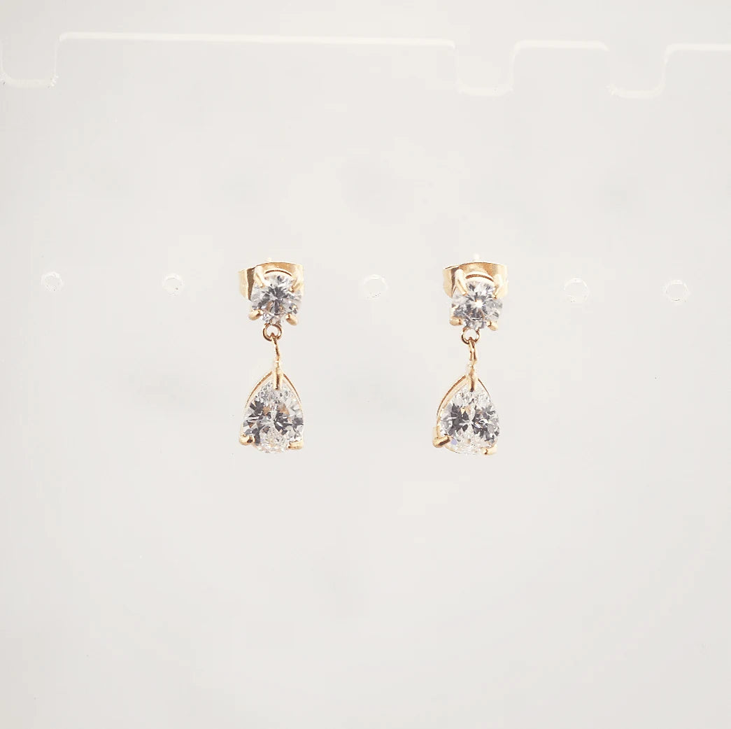 Skylar CZ Drop Earrings