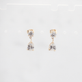 Drop Earrings — Waterproof 18k Gold Plated CZ