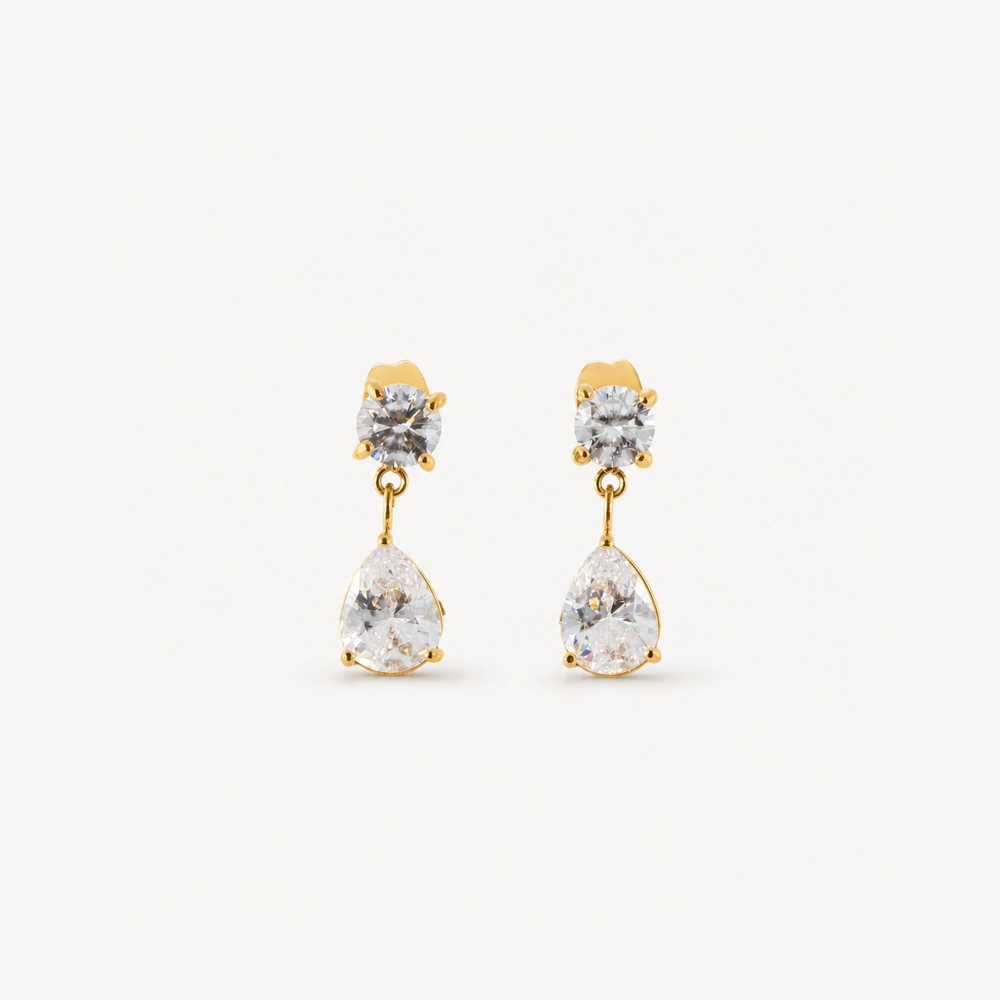 Skylar CZ Drop Earrings