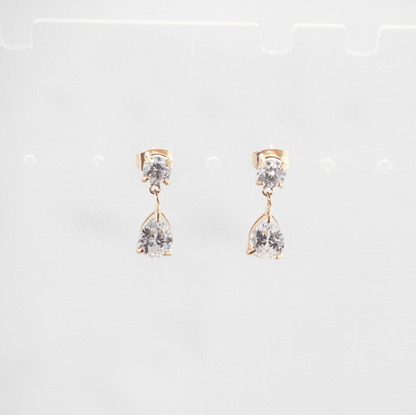 Skylar CZ Drop Earrings