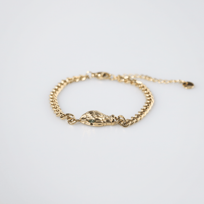 Snake Head Chain-Bracelet