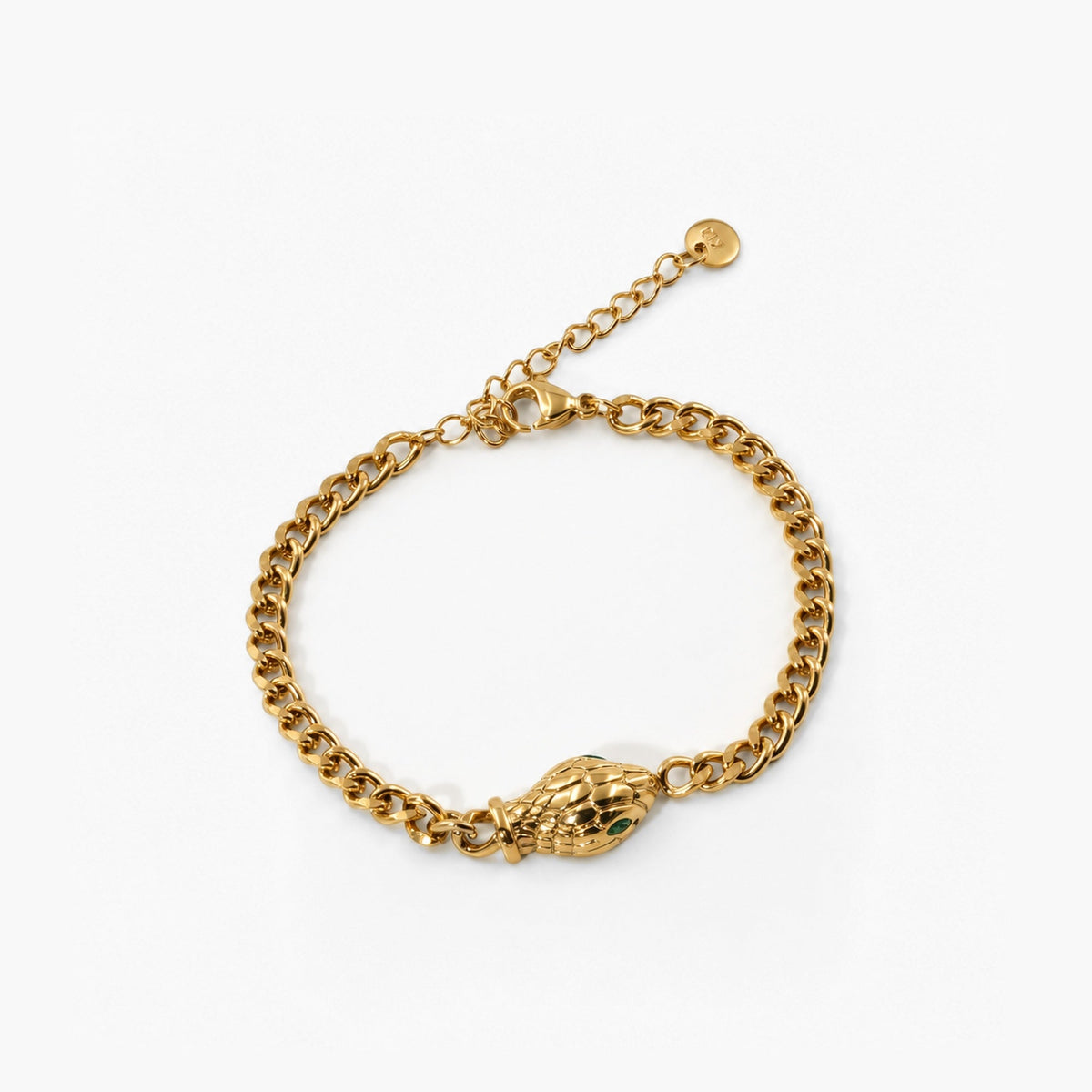 Snake Head Chain Bracelet