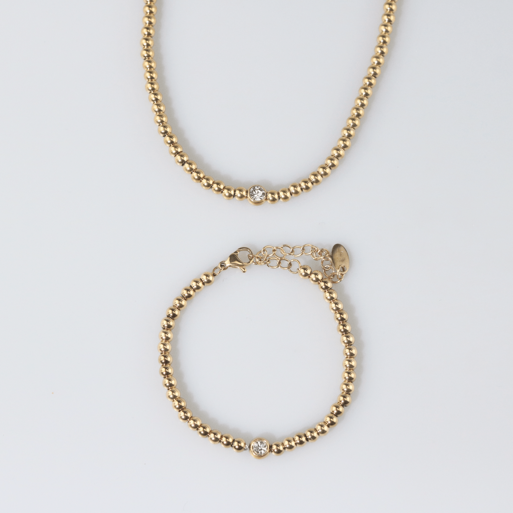 Solitaire Beaded Set