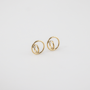  Starlit Whisper Huggie-Earrings 