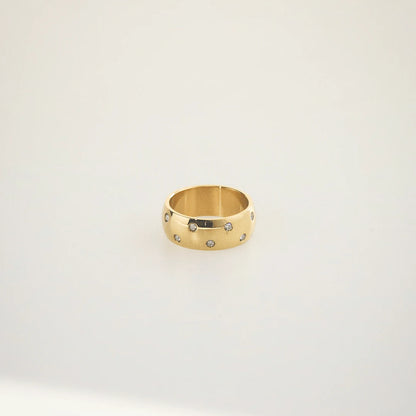 Stellar band ring