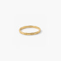 Sun Loop Ring – Stackable 18k Gold Plated Ring