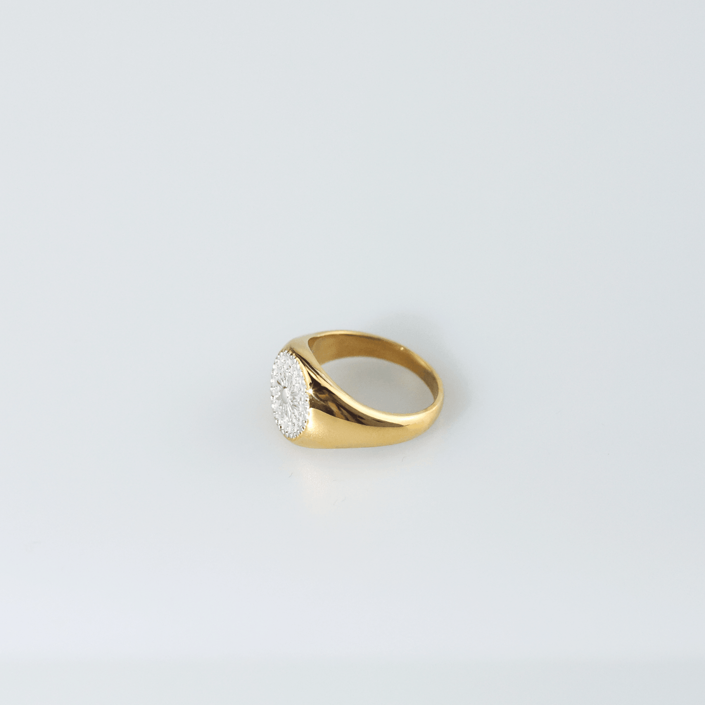 Sunburst Signet -Ring