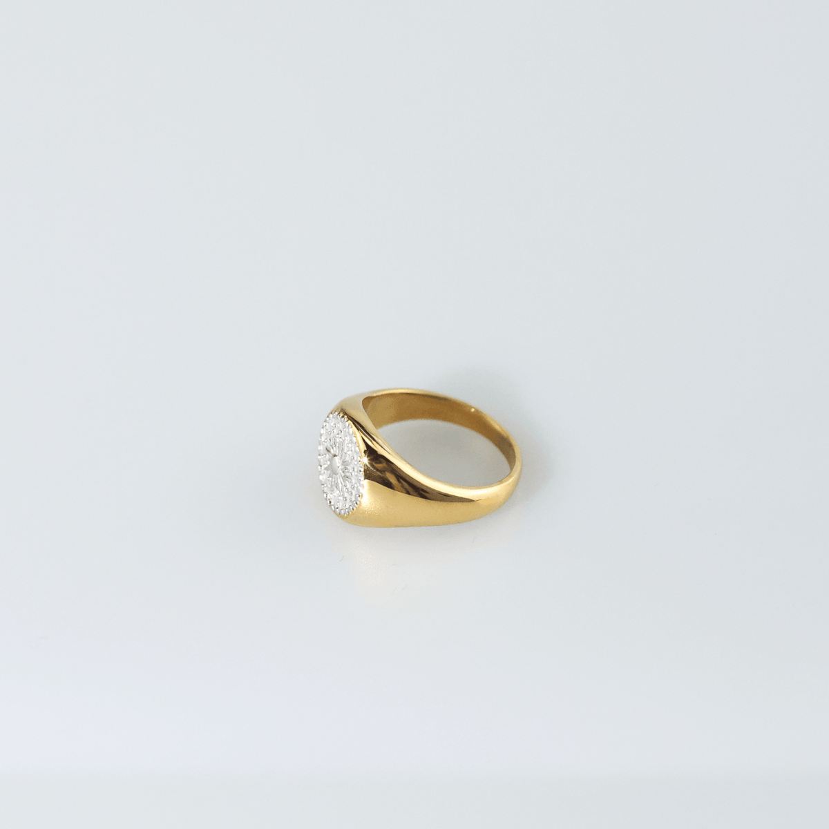 Sunburst Signet -Ring