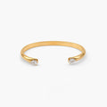 Tearlight Design Cuff Bracelet — Waterproof Gold