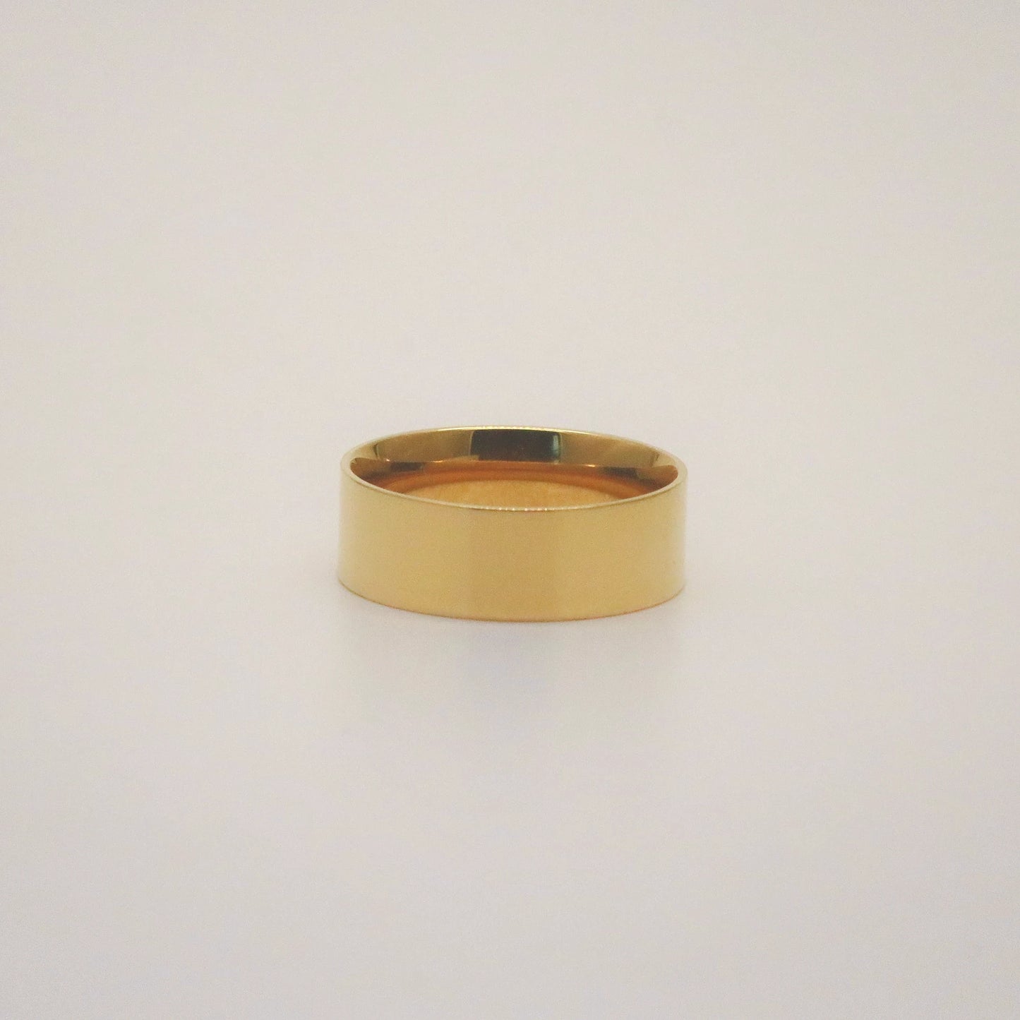 The Band Ring, waterproof 18k gold-plated stainless steel